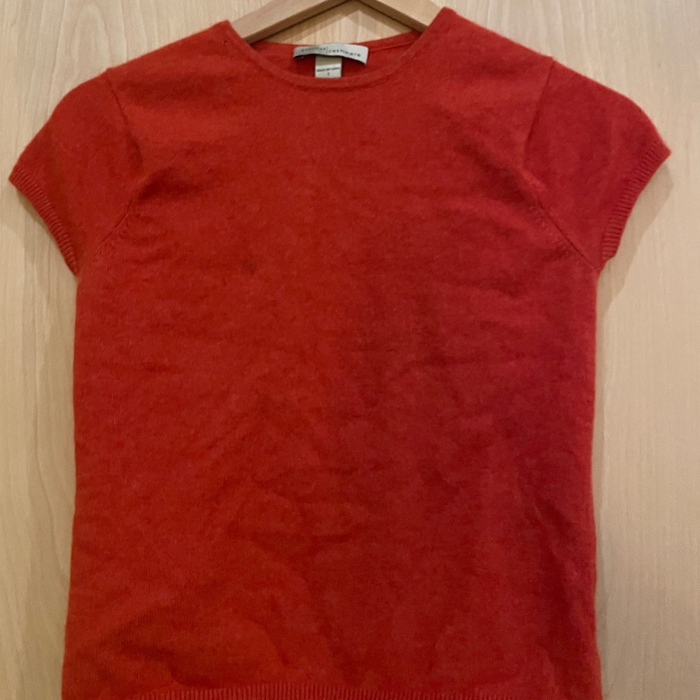 Orange Cashmere Baby T
